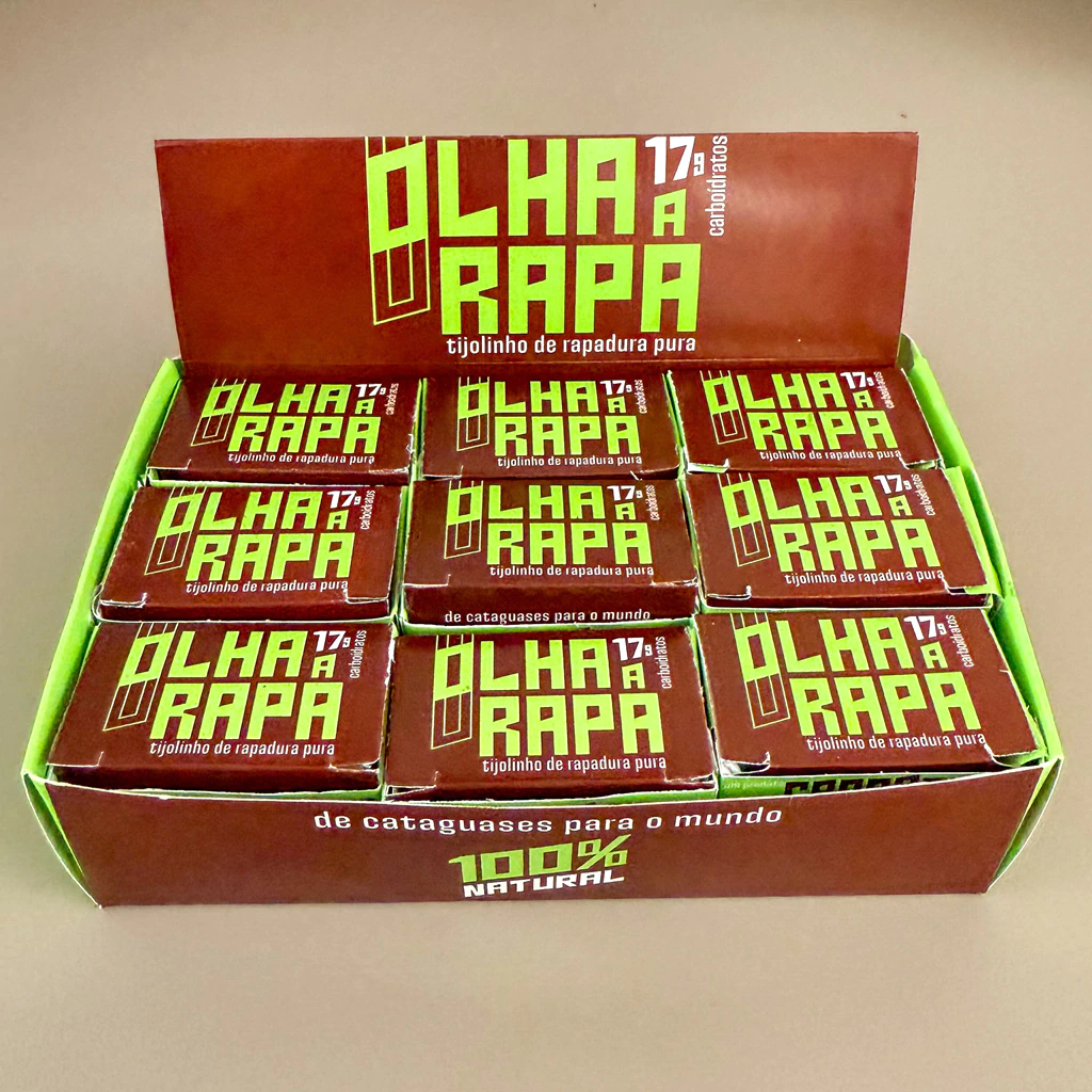 OLHA A RAPA - Display com 18 unidades Rapadurinhas 20g - Imagem 2